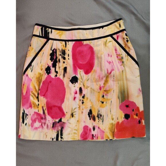 Women's Anthropologie Tabitha Rain Poppy Mini Skirt 2 - Picture 1 of 7